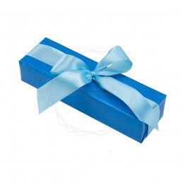 Pakowanie prezentów - papier niebieski [WZ0014]