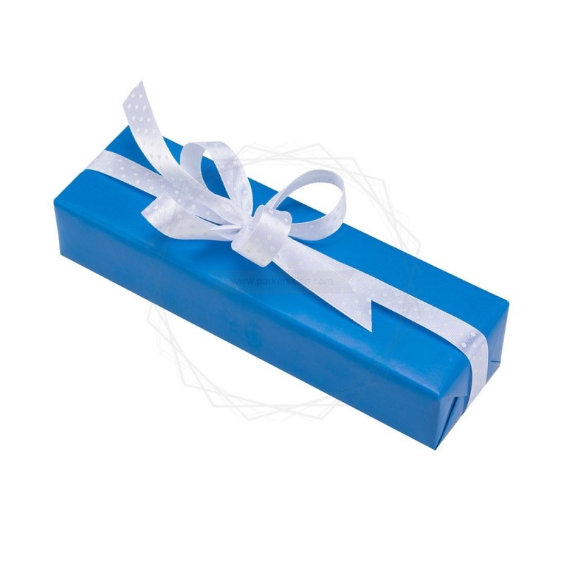 Pakowanie prezentów - papier niebieski [WZ0017]  