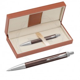 Długopis Parker IM Premium Brązowy CT w brązowym pudełku [1931679/11]