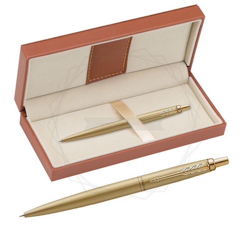 Długopis Parker Jotter XL Monochrome Gold w brązowym pudełku [2122754/11]  