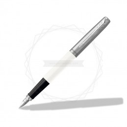 Zestaw upominkowy Pióro+Długopis Jotter biały CT [KPLJOTTER5]