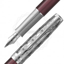 Pióro wieczne Parker Sonnet Metal Red CT 18k. [2119650]