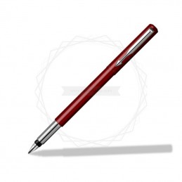 Długopis Vector + Pióro wieczne Parker czerwone [DUOVECTOR4]