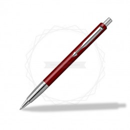 Długopis Vector + Pióro wieczne Parker czerwone [DUOVECTOR4]