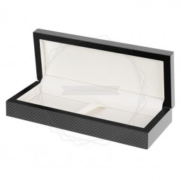 Drewniane, czarne pudełko prezentowe [P0199]