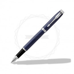 Długopis IM + Pióro Wieczne IM Parker Niebieskie CT [DUOIM3]