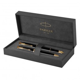 Zestaw Parker pióro i długopis Sonnet czarne GT [ZS001]Zestaw Parker pióro i długopis Sonnet czarne GT...