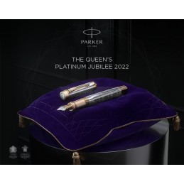 Pióro wieczne Parker Duofold Queen’s Platinum Jubilee [2175078]