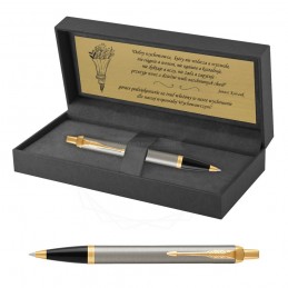 Długopis Parker IM Brushed Metal GT w Pudełku z Grawerem [1931670/1]Długopis Parker IM Brushed Metal GT w Pudełku z...