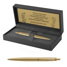 Długopis Parker Jotter XL Monochrome Gold w Pudełku z Grawerem [2122754/1]