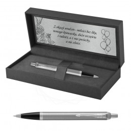 Długopis Parker IM Stainless Steel CT w Pudełku z Grawerem [2143631/4]Długopis Parker IM Stainless Steel CT w Pudełku...