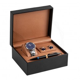 Zestaw Długopis Parker IM Marine Blue + Zegarek G.Rossi + spinki [ZG016]Zestaw Długopis Parker IM Marine Blue + Zegarek...
