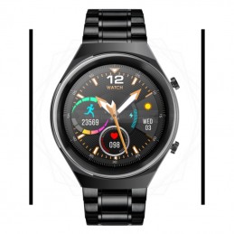 Długopis Parker IM Achromatic Czarny + Smartwatch Rubicon + wkłady [ZG018]