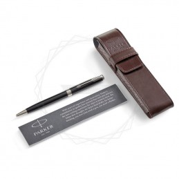 Zestaw Długopis Parker Sonnet Czarna Laka CT + Etui [2018900]