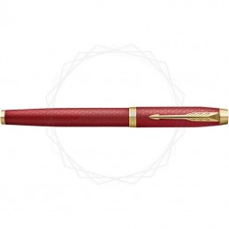 Długopis i Pióro Parker IM Premium Czerwony GT w Pudełku z Grawerem [2143644/4]