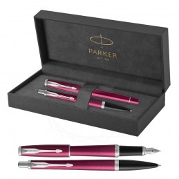 Długopis + Pióro Wieczne Urban Parker Różowe CT [1931582/1]Długopis + Pióro Wieczne Urban Parker Różowe CT...