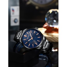 Zestaw Pióro wieczne Parker IM Marine Blue + Zegarek Perfect + Bransoleta [2172963/1]