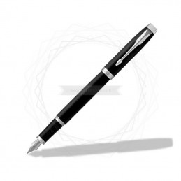 Długopis + Pióro Parker IM Czarny matowy CT [2143632/12]