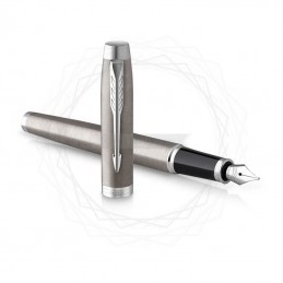 Długopis + Pióro Parker IM Stainless Steel CT [2143631/15]