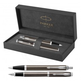 Długopis i Pióro Parker IM Dark Espresso CT [1931671/1]Długopis i Pióro Parker IM Dark Espresso CT...