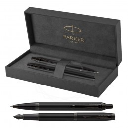 Długopis i Pióro Parker IM Achromatic Czarny [2127618/1]Długopis i Pióro Parker IM Achromatic Czarny...