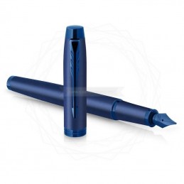 Długopis + Pióro Parker IM Professionals Monochrome Blue [2172966/1]