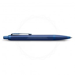 Długopis + Pióro Parker IM Professionals Monochrome Blue z grawerem [2172966/2]