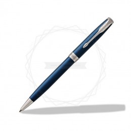 Długopis + Pióro Parker Sonnet Niebieska Laka CT [1931536/3]