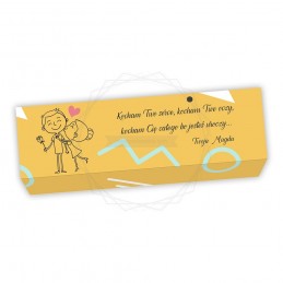 Obwoluta na pudełko z rysunkową parą [O012]