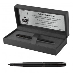 Pióro Parker IM Achromatic Czarny w pudełku z grawerem [2127741/5]Pióro Parker IM Achromatic Czarny w pudełku z...