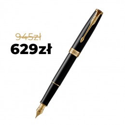 Zestaw Prezentowy Pióro wieczne Parker Sonnet Czarne GT + Zegarek Michael Kors [1931495/8]