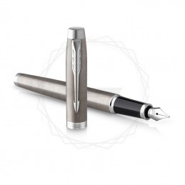 Zestaw Pióro wieczne Parker IM Stainless Steel CT + Bransoletka Damska [2143635/11]