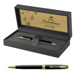 Długopis Parker Sonnet Czarny GT w Pudełku z Grawerem [1931497/5]Długopis Parker Sonnet Czarny GT w Pudełku z...