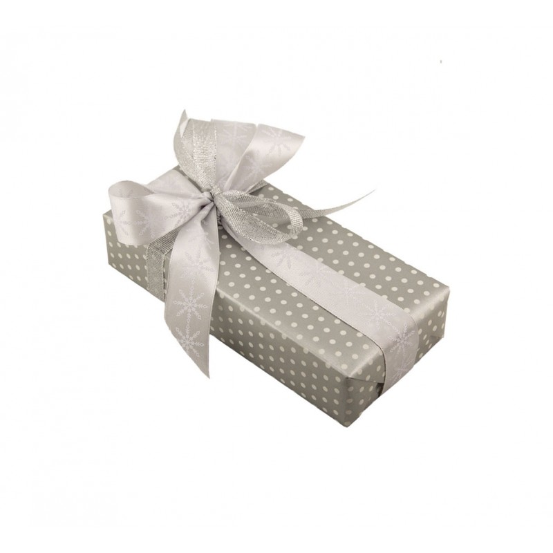 Pakowanie prezentów - papier srebrny [WZ0032]  