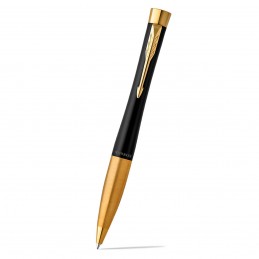 Zestaw Długopis Parker Urban Czarny + Zegarek Perfect + Spinki [1931666/20]