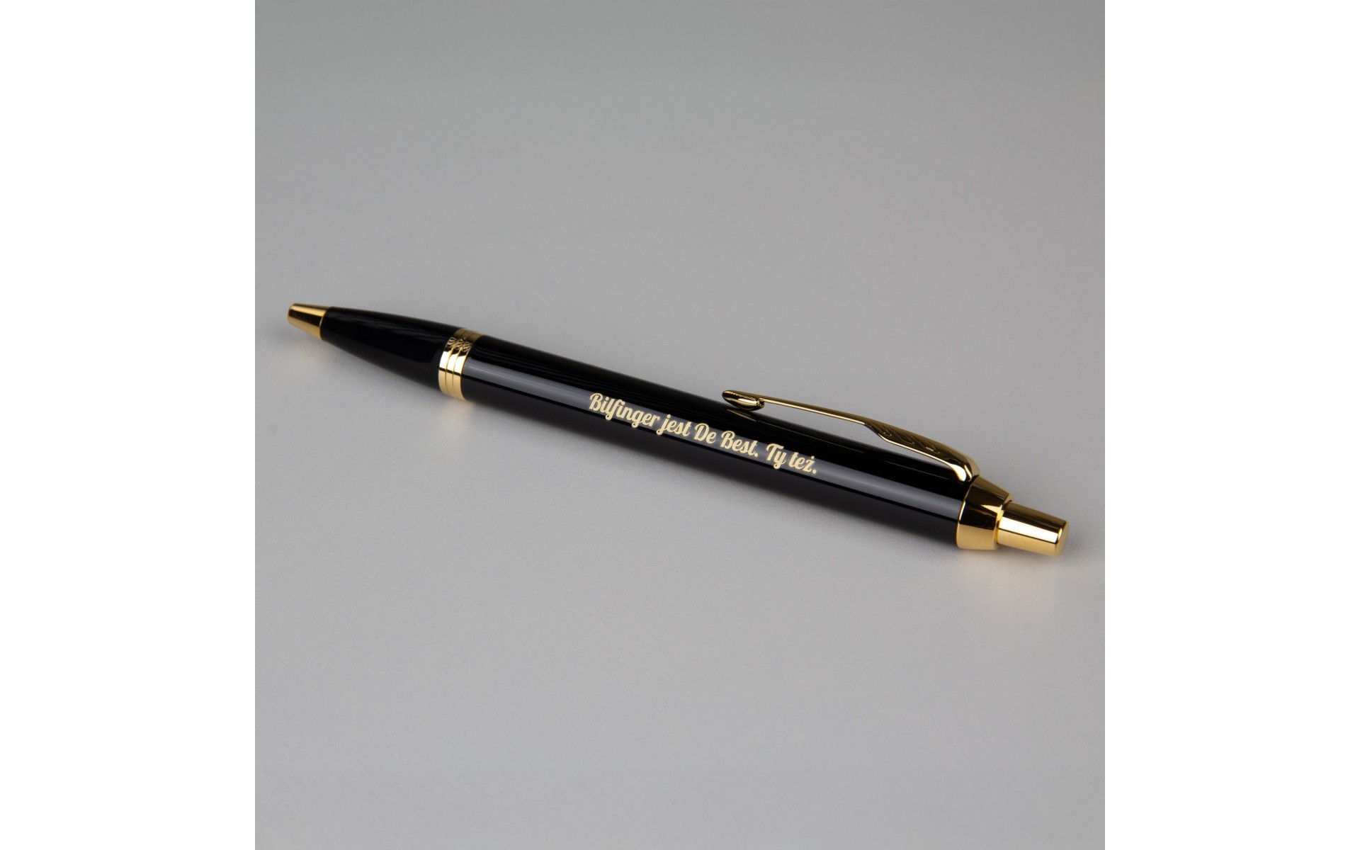  Długopis Parker IM Czarny GT [1931666] z grawerem