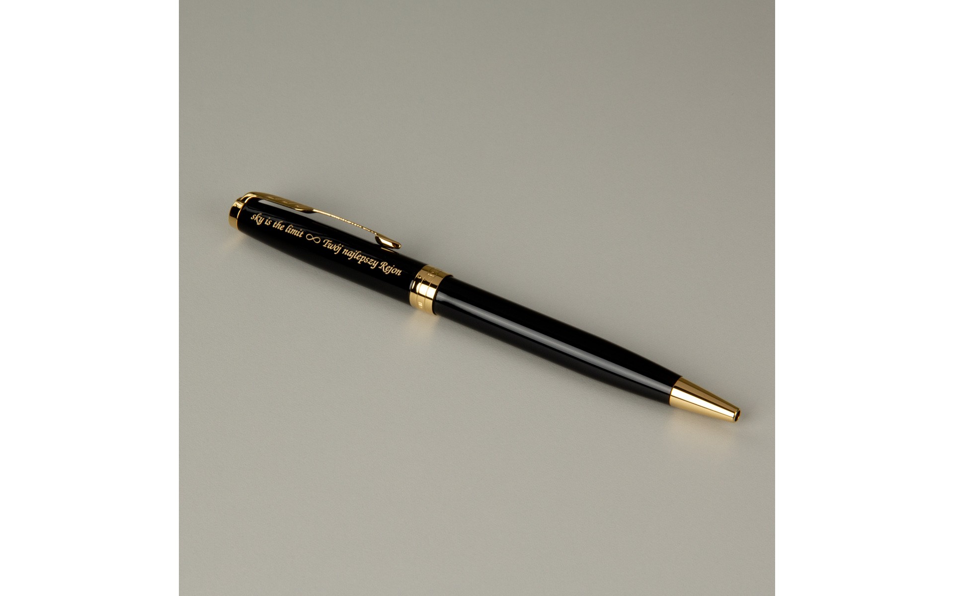  Długopis Parker Sonnet Czarna Laka GT [1931497] z grawerem