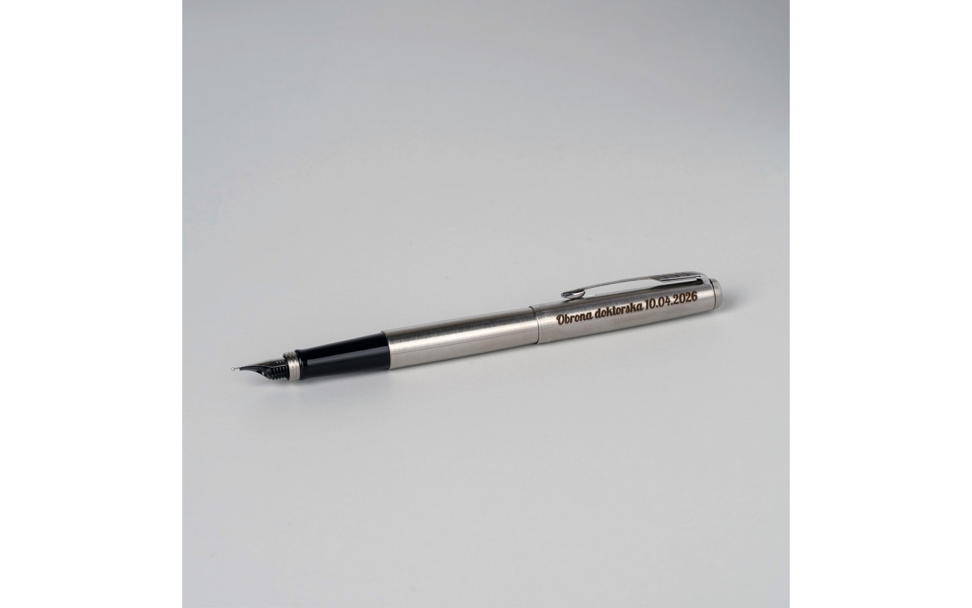  Pióro wieczne Parker Jotter Stalowy CT [2030946] z grawerem