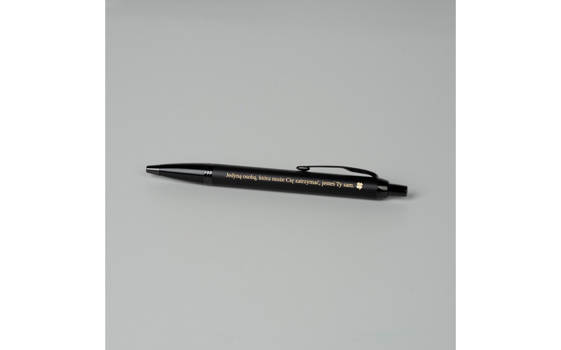  Długopis Parker IM Achromatic Czarny [2127618] z grawerem