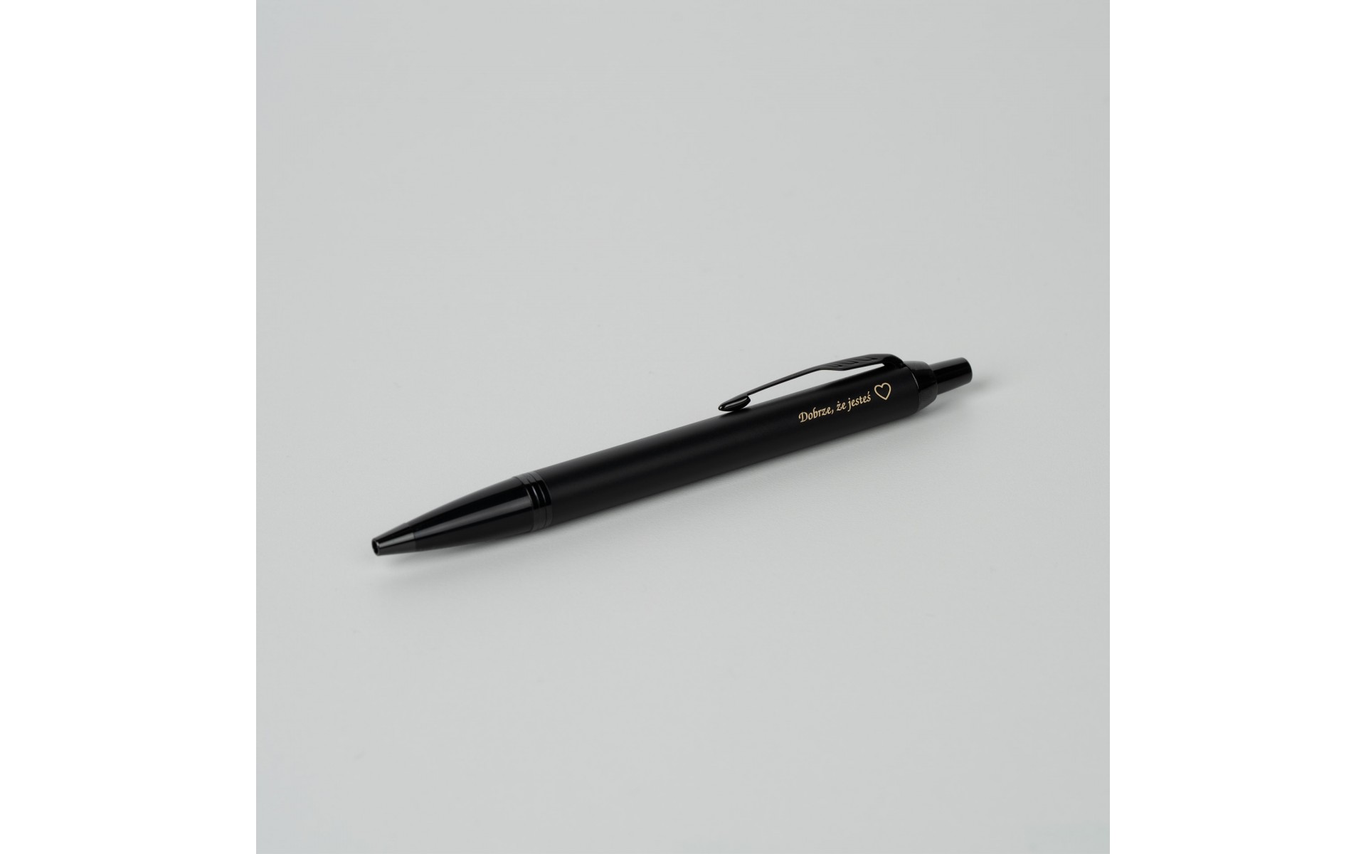  Długopis Parker IM Achromatic Czarny [2127618] z grawerem