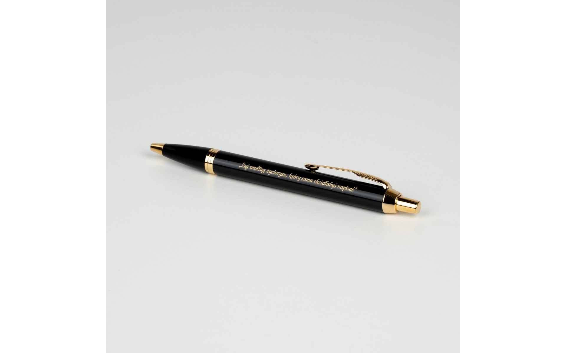  Długopis Parker IM Czarny GT [1931666] z grawerem