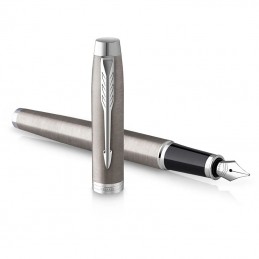 Zestaw Pióro wieczne Parker IM Stainless Steel CT + Zegarek Paul Lorens + Kolczyki (2143635/8)