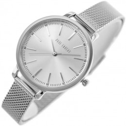 Zestaw Pióro wieczne Parker IM Stainless Steel CT + Zegarek Paul Lorens + Kolczyki (2143635/8)