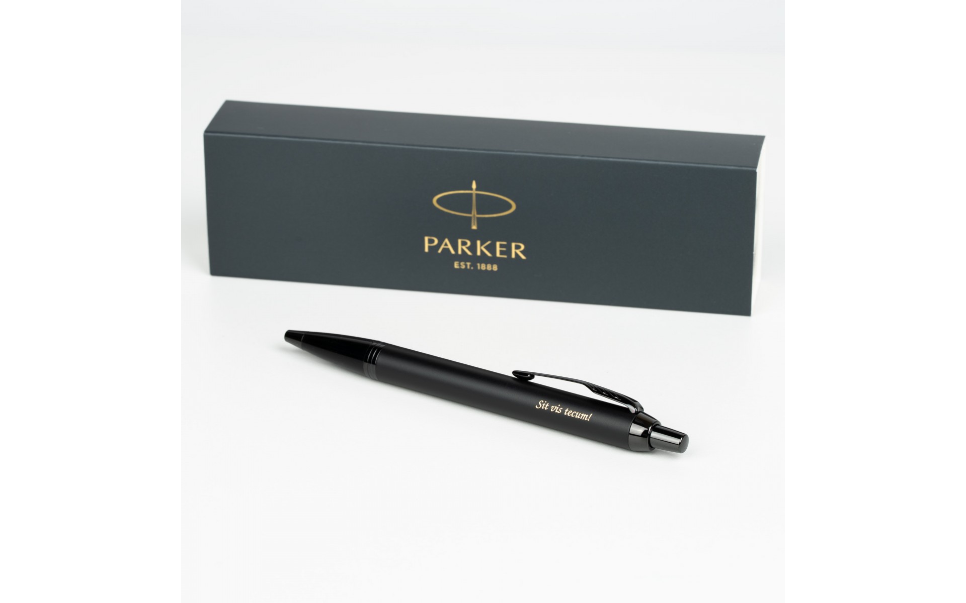  Długopis Parker IM Achromatic Czarny [2127618] z grawerem