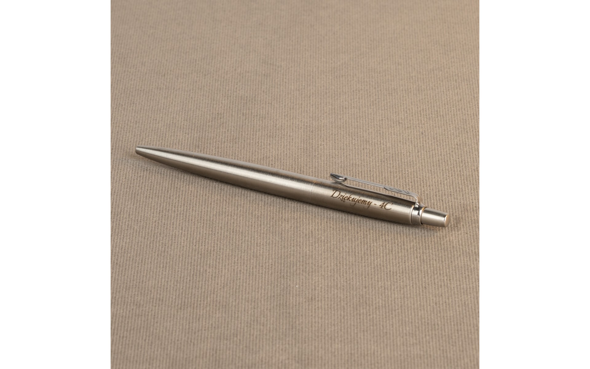  Długopis Parker Jotter Stalowy Matowy CT [1953170] z grawerem