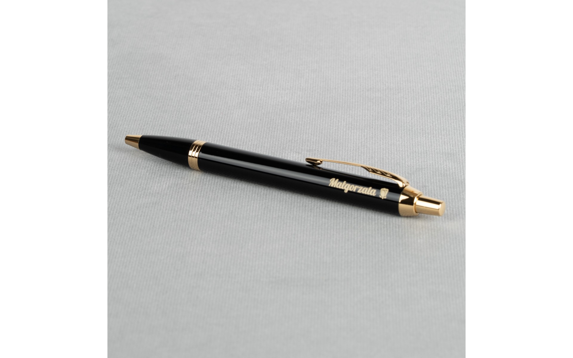  Długopis Parker IM Czarny GT [1931666] z grawerem