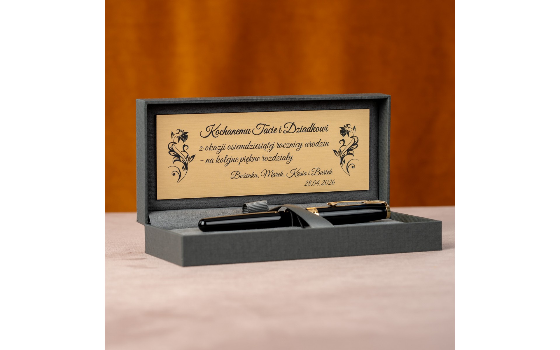  Pióro wieczne Parker Sonnet Czarne GT [1931495] z grawerem