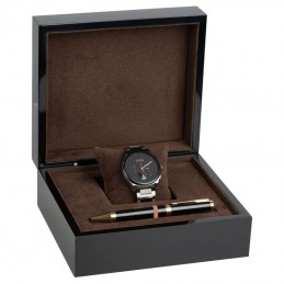 Zestaw Prezentowy Długopis Parker Ingenuity Czarny GT + Zegarek Hugo Boss (2182008/2)Zestaw Prezentowy Długopis Parker Ingenuity...