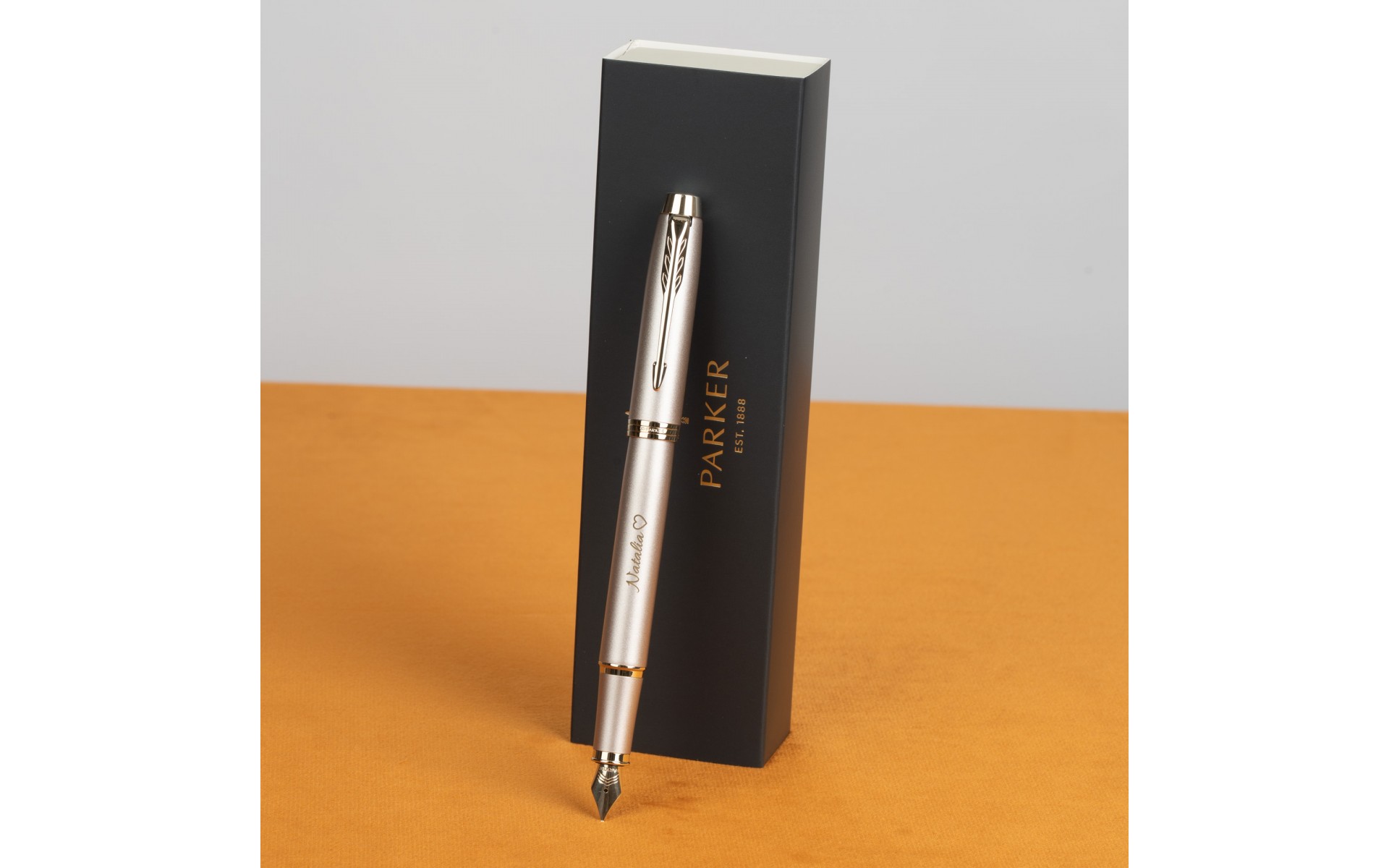  Pióro wieczne Parker IM Professionals Monochrome Champagne [2172953] z grawerem