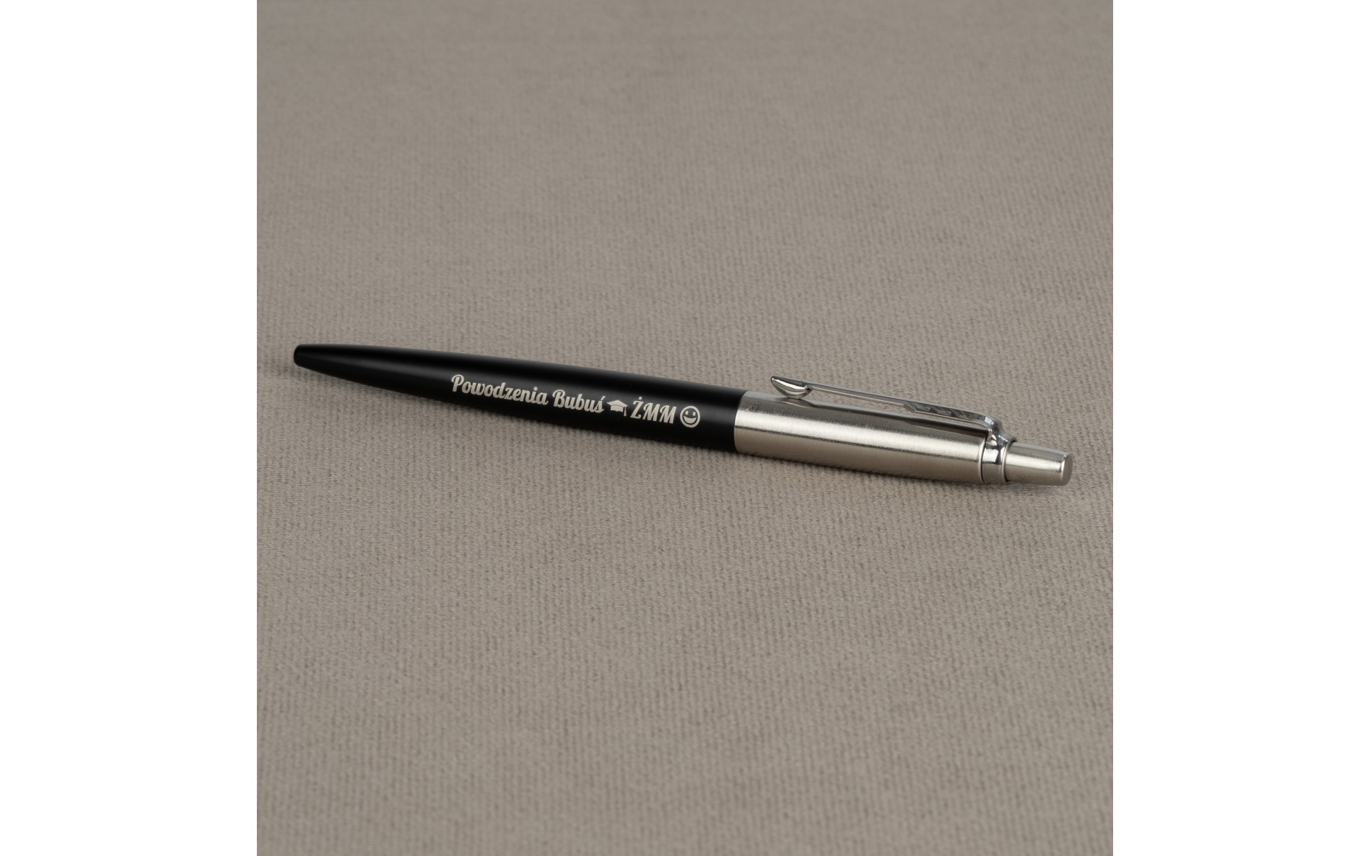  Długopis Parker Jotter Czarny Bond Street CT [1953184] z grawerem